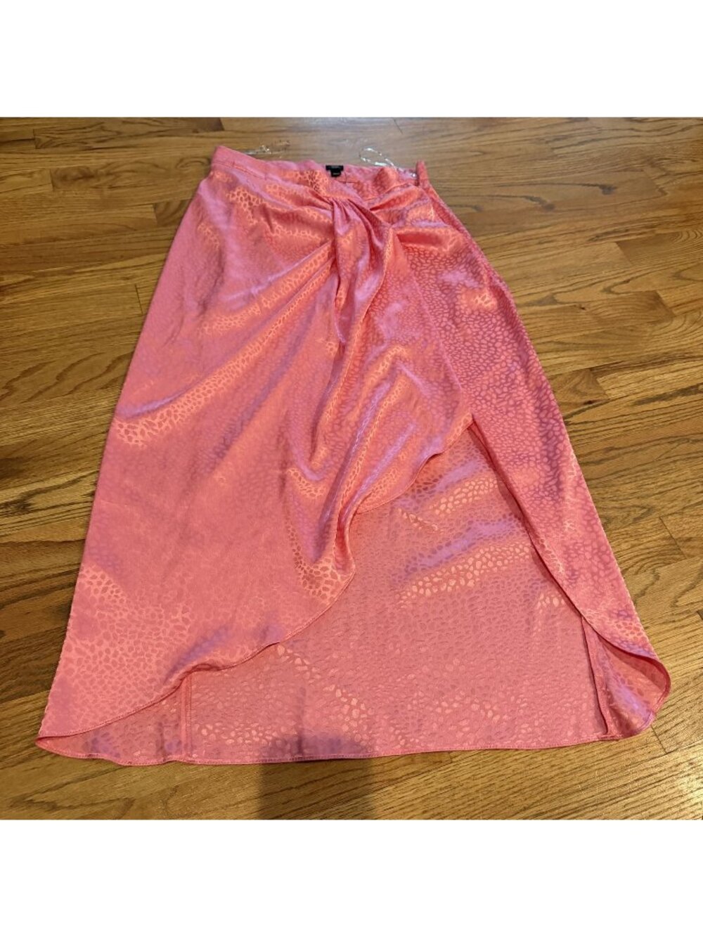 RIVER ISLAND WOMENS PINK SWIM COVER UP SKIRT NEW 6R